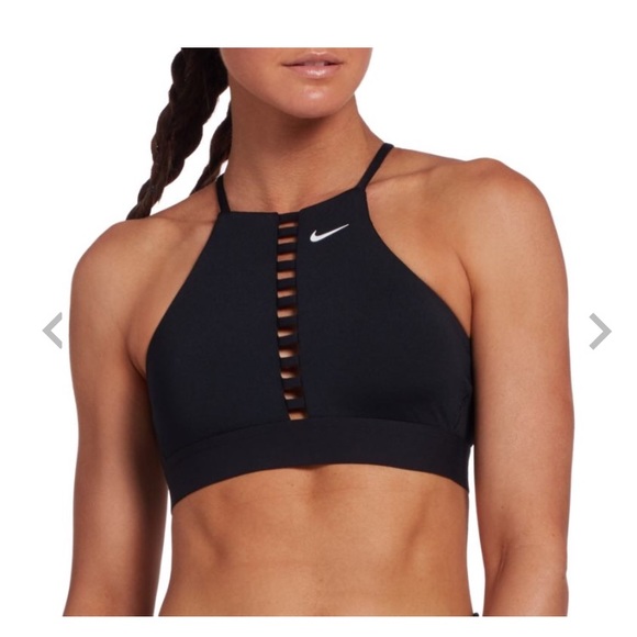 nike high neck sports bra